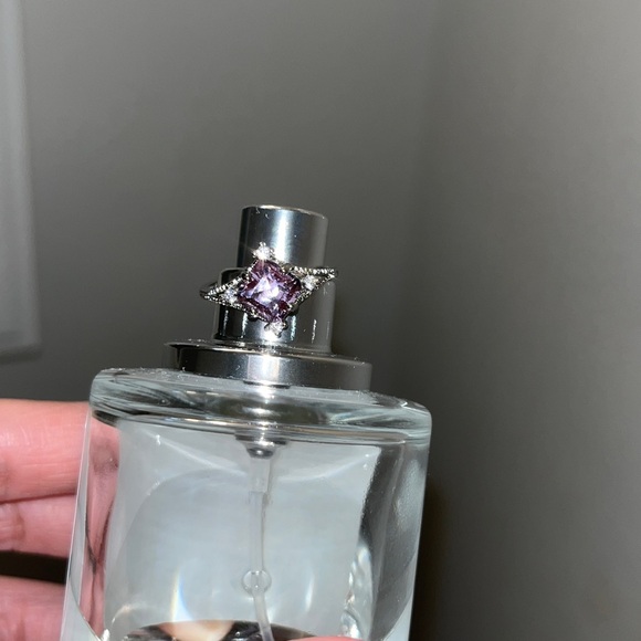 Adjustable amethyst ring - Picture 6 of 6